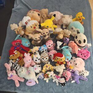 Smorgasborg of fun variety of stuffed animals - Most all are new as kept